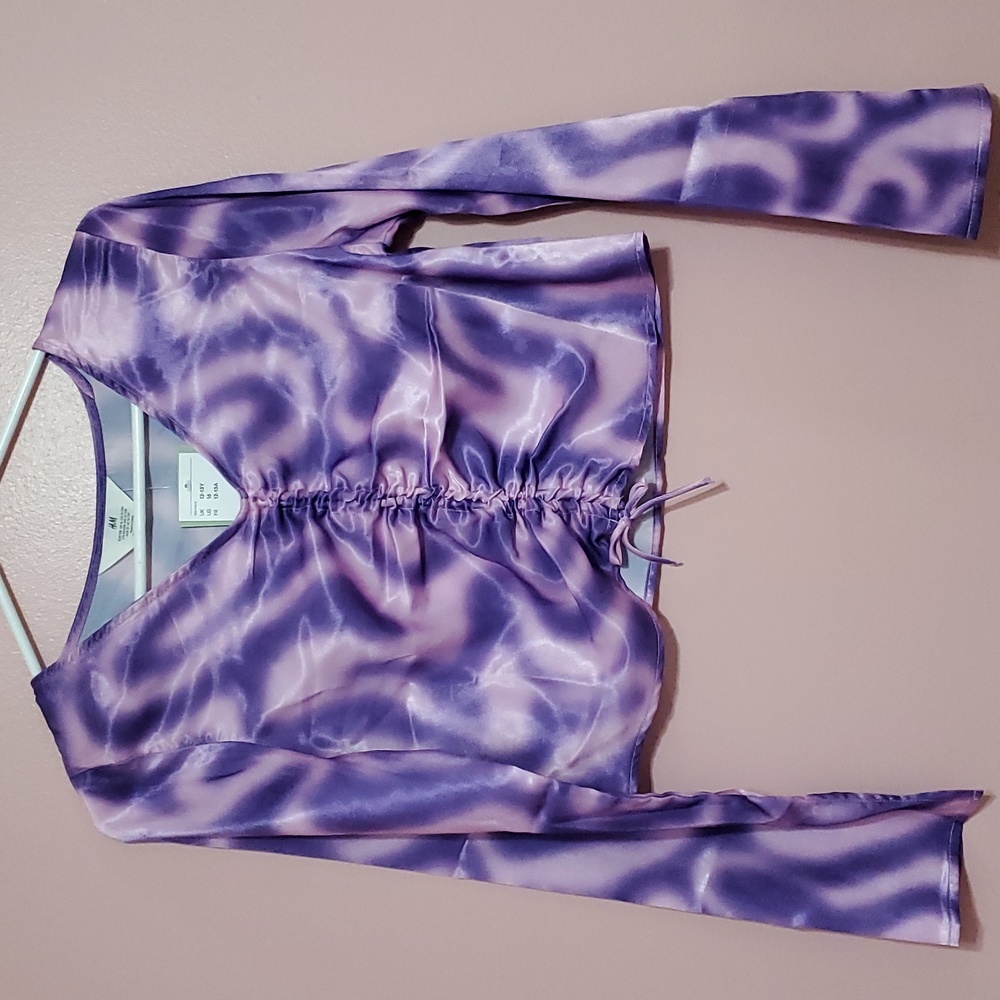 Swirl pattern H&M top - Picture 1 of 2